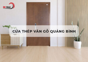 cửa thép vân gỗ quảng bình