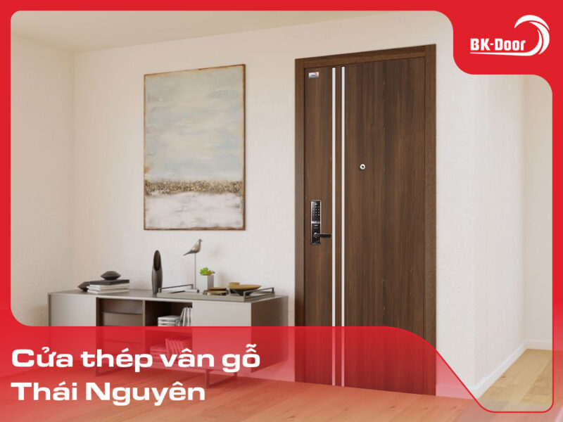 cửa thép vân gỗ Thái Nguyên