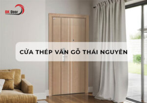 cửa thép vân gỗ thái nguyên