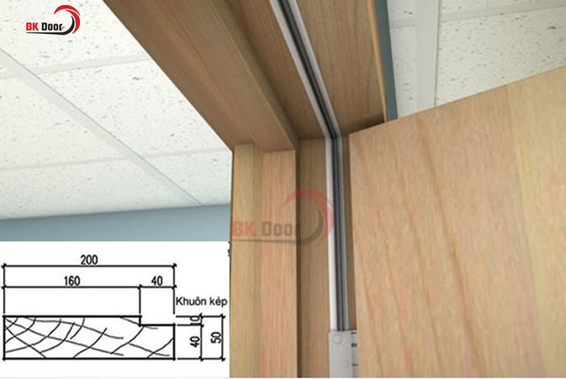 Khuôn kép dùng cho các công trình có tường xây dày
