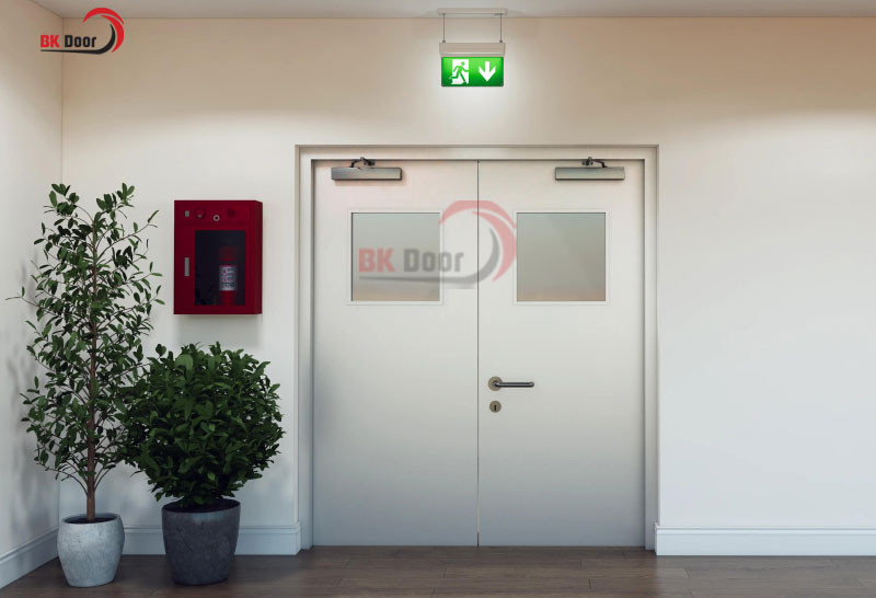 Cửa chống cháy Bắc Ninh áp dụng cho đa dạng công trình