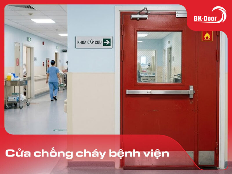 cửa chống cháy bệnh viện