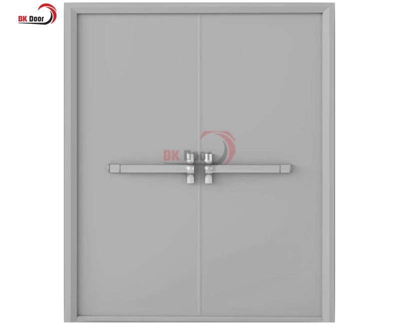 Cửa thép chống cháy có khả năng ngăn lửa và khói lan rộng lên tới 120 phút