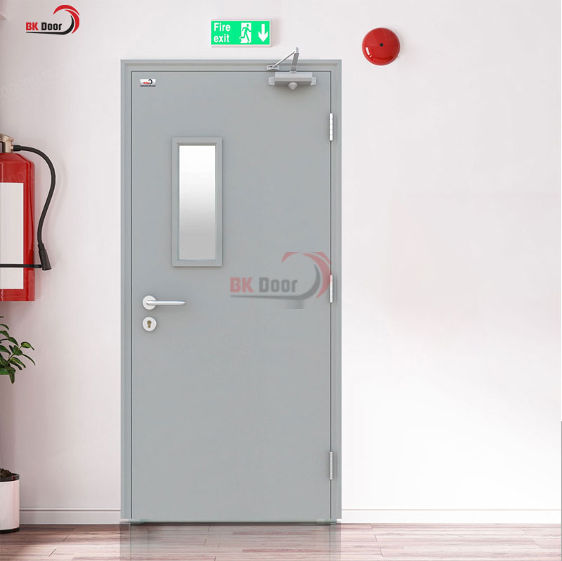 Kiểm tra kỹ các bộ phận của cửa chống cháy trước khi sử dụng