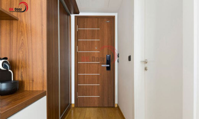 Kích thước tiêu chuẩn cho cửa thép vân gỗ cho cửa phòng ngủ