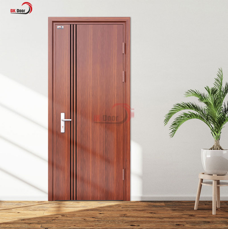 Lưu ý quan trọng khi thiết kế kích thước cửa thép vân gỗ 