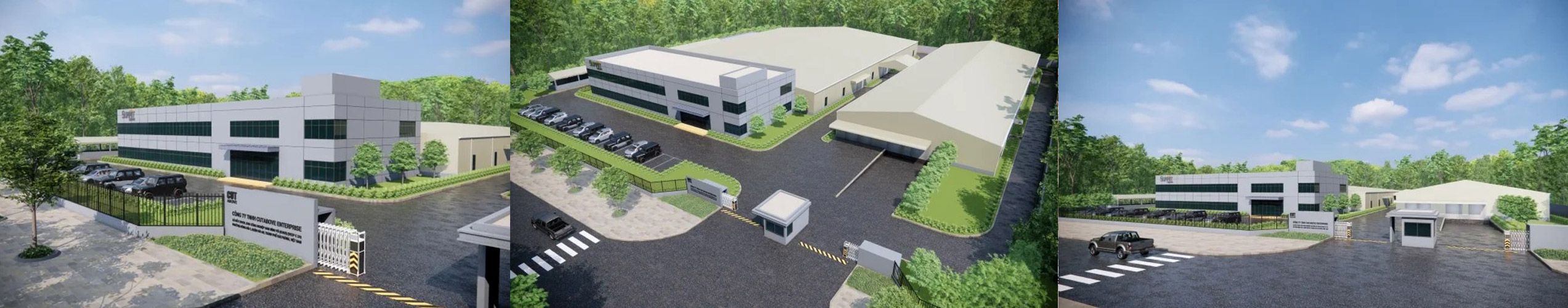 banner dự án nhà máy Cutabove Hải Phòng