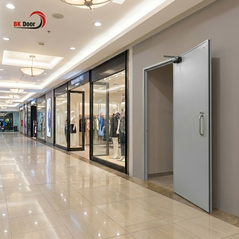 Dự án lắp cửa chống cháy tại Trung tâm thương mại