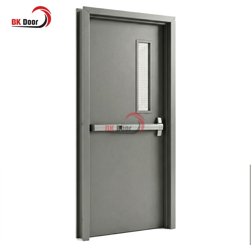 Mẫu cửa chống cháy 1 cánh phù hợp với các chung cư 