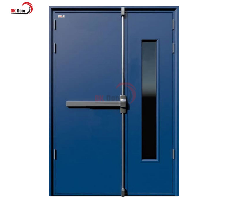 Cửa chống cháy 2 cánh lệch El90