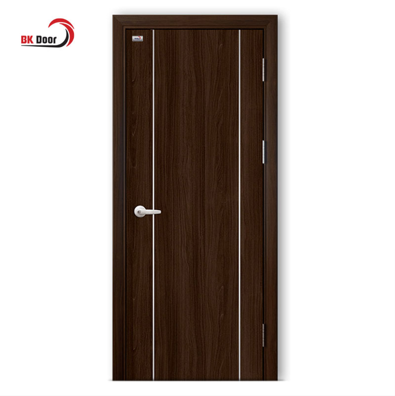 Mẫu cửa thép vân gỗ hiện đại giúp ngắn lửa hiệu quả trong vòng 45p 