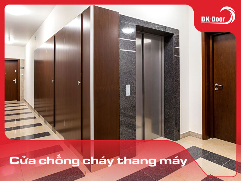 cửa chống cháy thang máy
