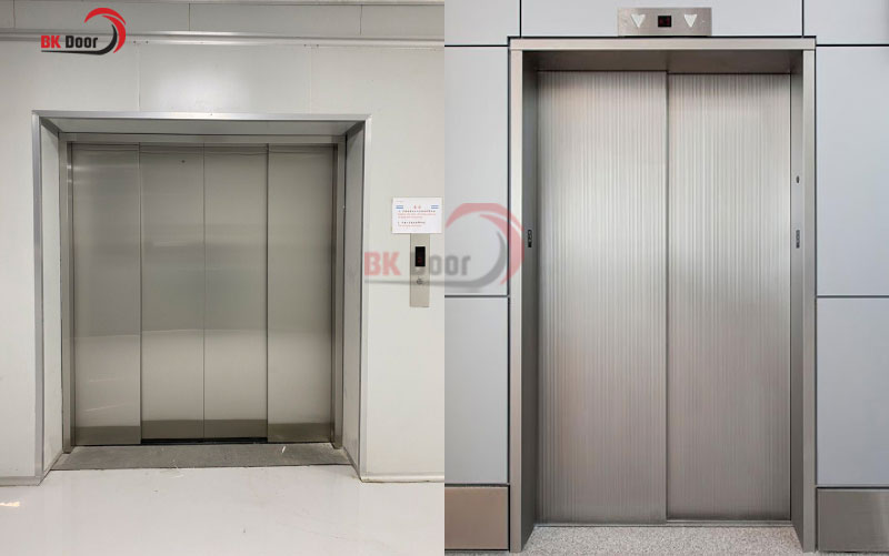 Cửa thang máy chống cháy ngăn khói cấp độ EI60 phù hợp với chung cư 