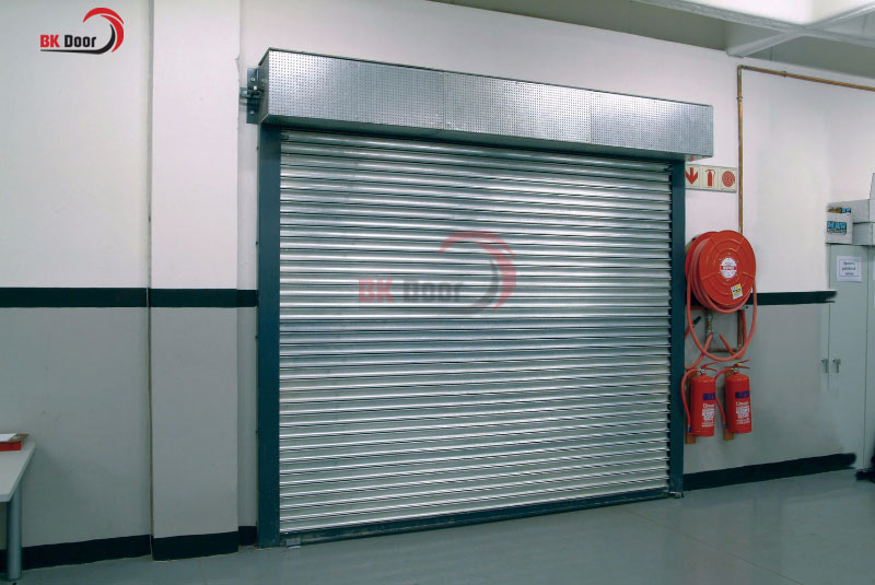 Nguyên lý hoạt động của cửa cuốn chống cháy