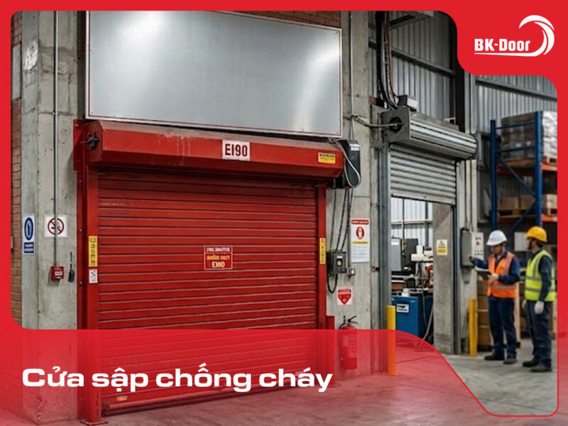 cửa sập chống cháy