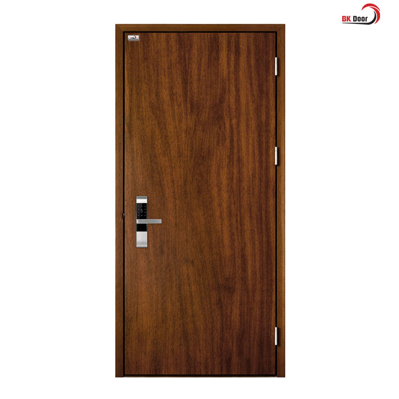 cửa thép vân gỗ 1 cánh bkd1- 002
