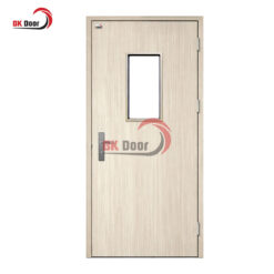 Cửa thép vân gỗ 1 cánh BKD1-004