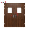 cửa thép vân gỗ 2 cánh BKD2-002
