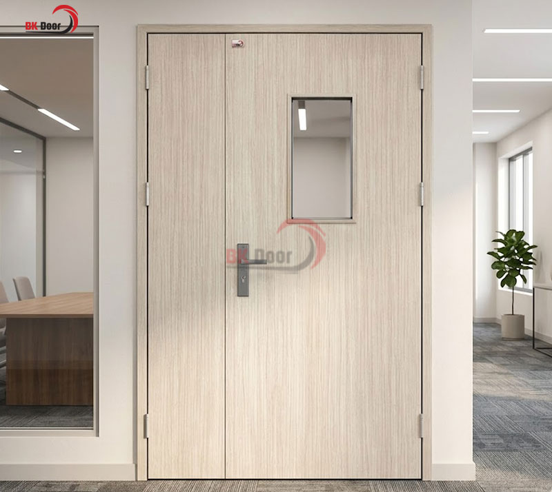 Thiết kế 2 cánh lệch tiện dụng giúp BKD2-005 vừa đẹp mắt vừa tối ưu công năng sử dụng.