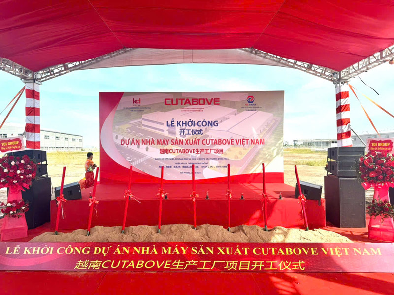 Dự án nhà máy Cutabove Enterprise Hải Phòng
