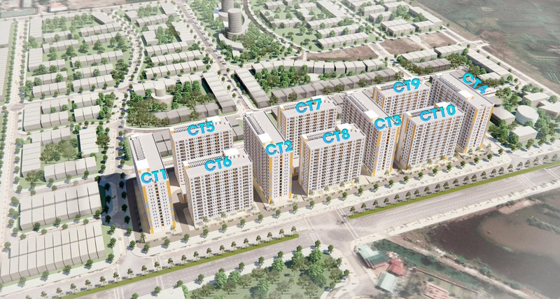 Dự án Nhà ở xã hội Evergreen Tràng Duệ Hải Phòng