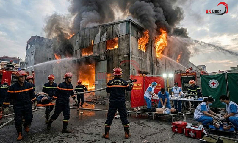 Thực hiện sơ cứu cho người bị nạn nhanh tại chỗ