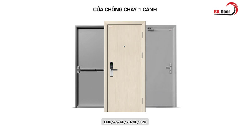 Cửa chống cháy 1 cánh có thông số kỹ thuật như thế nào?