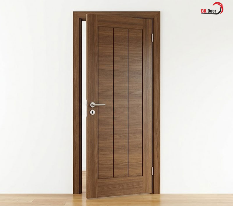 Cửa phòng ngủ làm từ gỗ công nghiệp