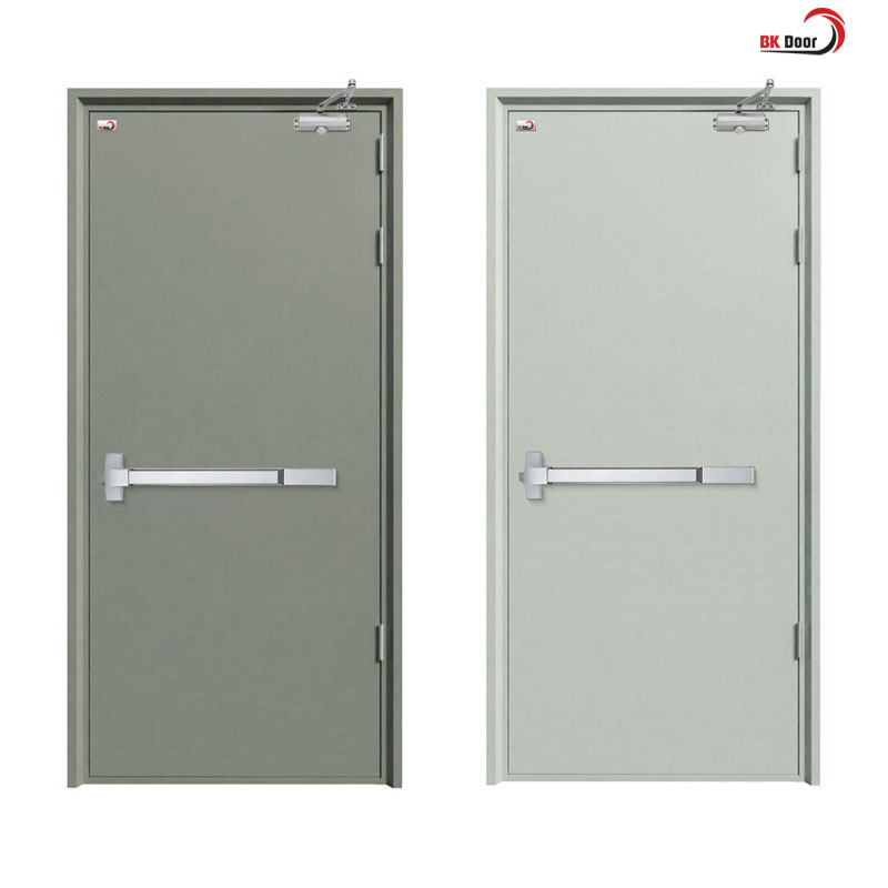 Cửa chống cháy là loại cửa sử dụng vật liệu chịu nhiệt, có khả năng ngăn lửa và khói lan