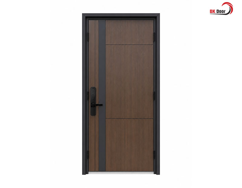Cửa thép laminate làm cửa nhà chung cư