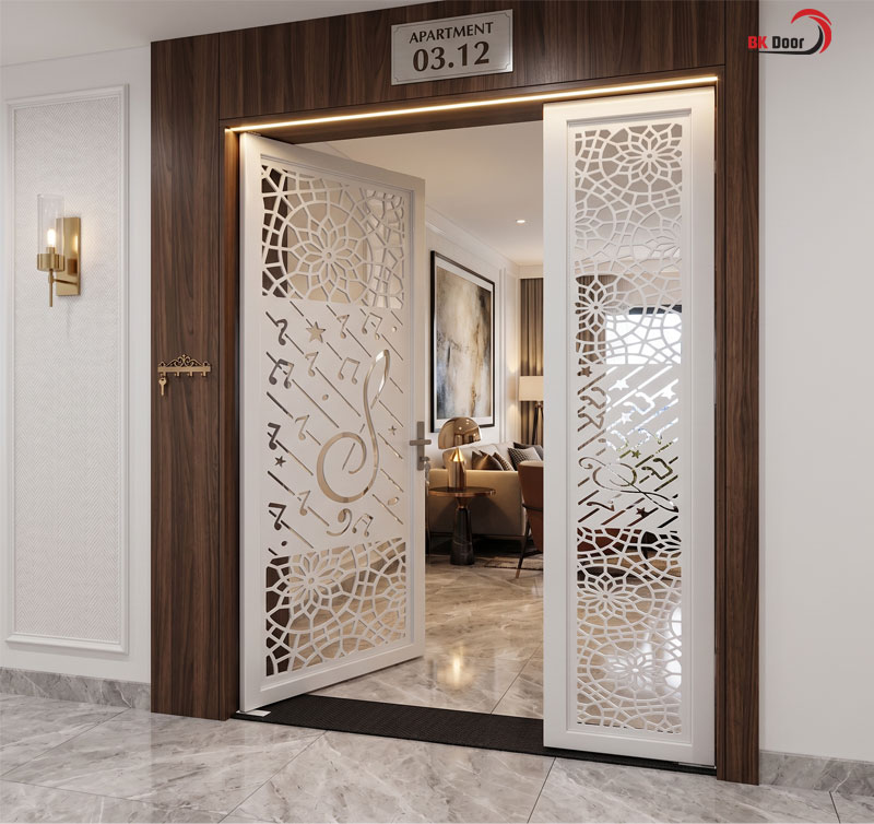 Cửa sắt cho căn hộ chung cư
