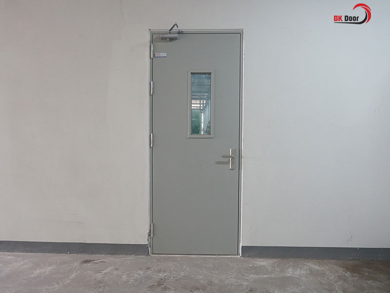 Bỏ túi những lưu ý quan trọng trước khi lắp đặt cửa chống cháy 1 cánh 